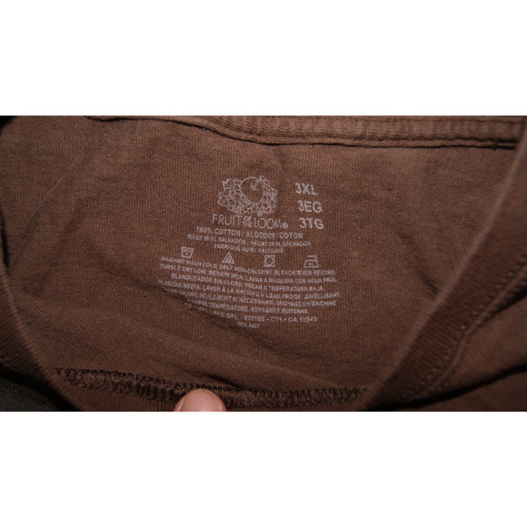 Vintage Y2K Frankenstein Boris Karloff Brown 3XL TShirt Classic Horror - Picture 4 of 9